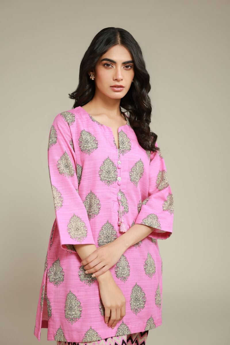 Printed | Textured Cotton | Kurta | USD 30.00