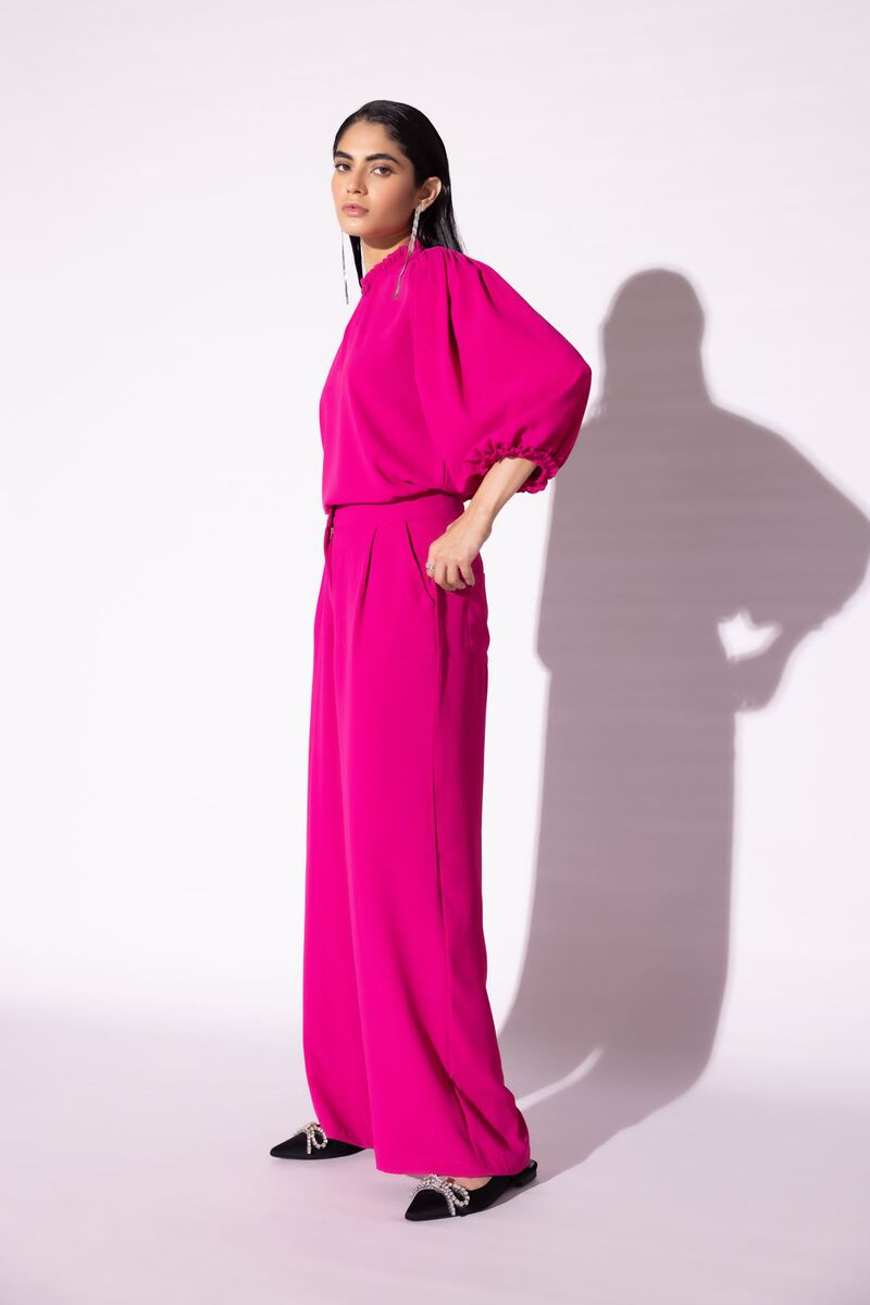 Dyed | Heavy Georgette | Trousers | USD 7.50