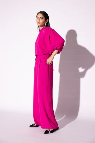 Dyed | Heavy Georgette | Trousers | USD 7.50