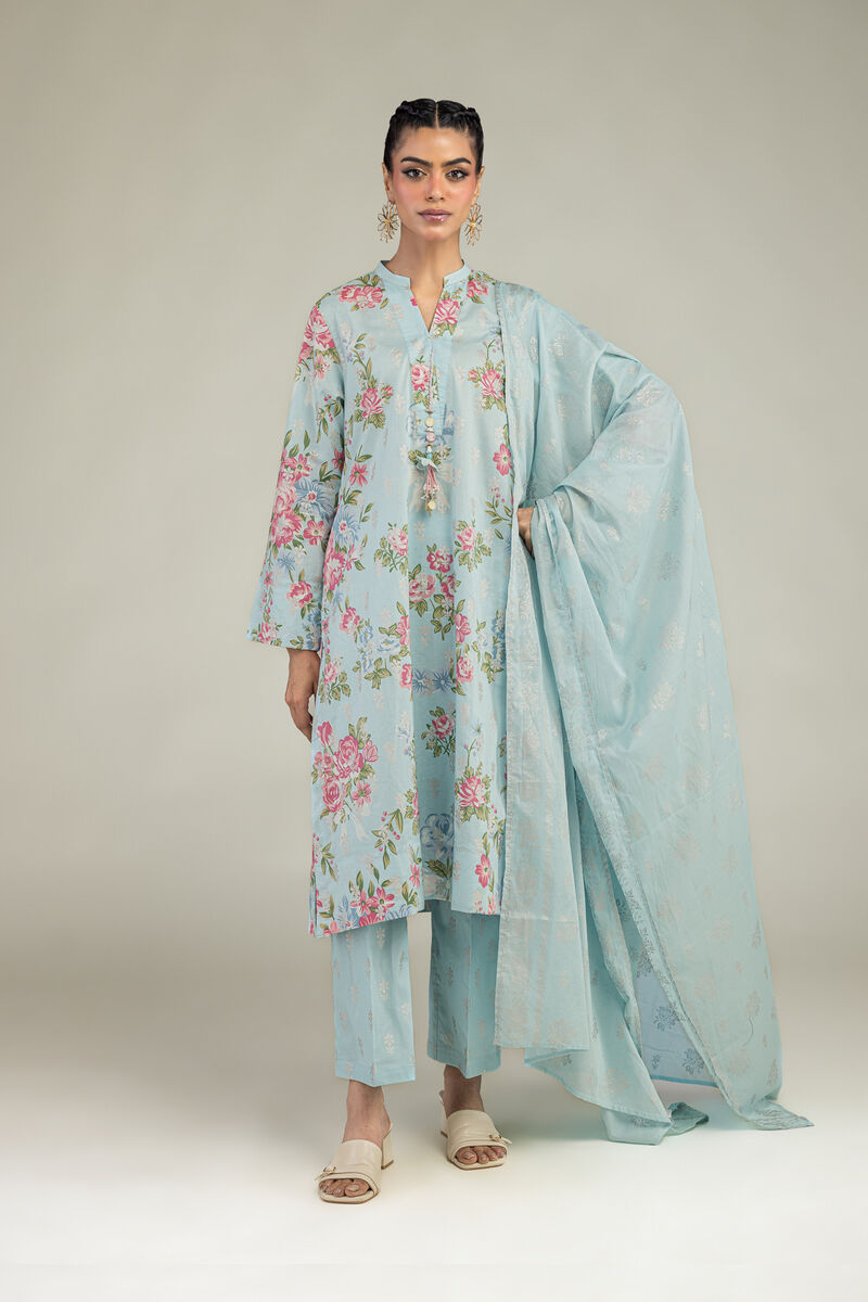 Printed | Lawn | Floral Lawn Dupatta | USD 30.00