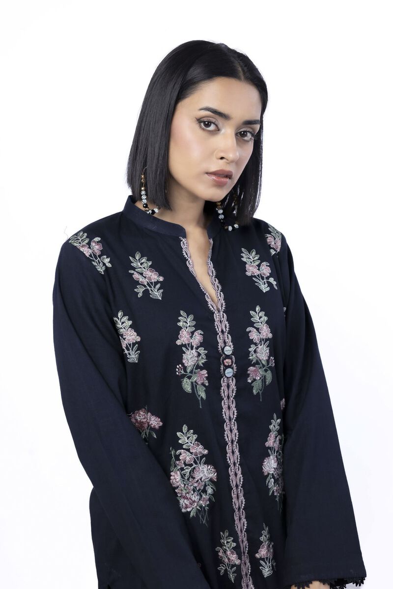 Embroidered | Heavy Textured Cotton | Tailored 2 Piece | Top and Bottom | USD 45.00