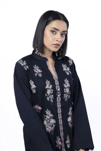 Embroidered | Heavy Textured Cotton | Tailored 2 Piece | Top and Bottom | USD 45.00