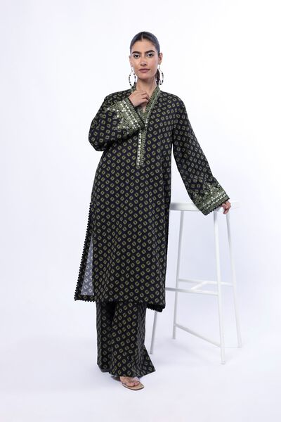 Embroidered | Khaddar | Tailored 2 Piece | Top and Bottom | USD 40.00