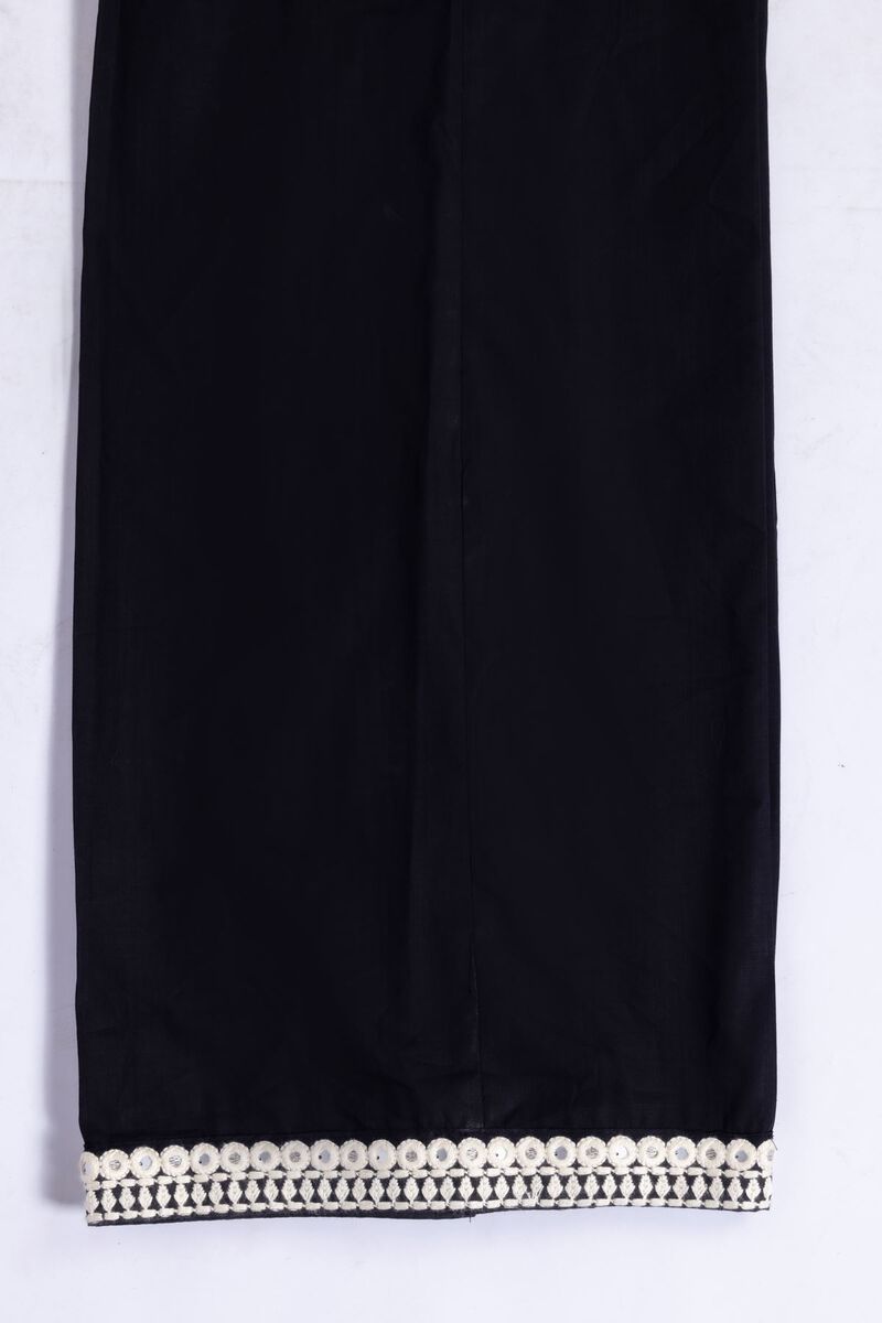 Embroidered | Crosshatch Poplin | Pants | USD 6.00