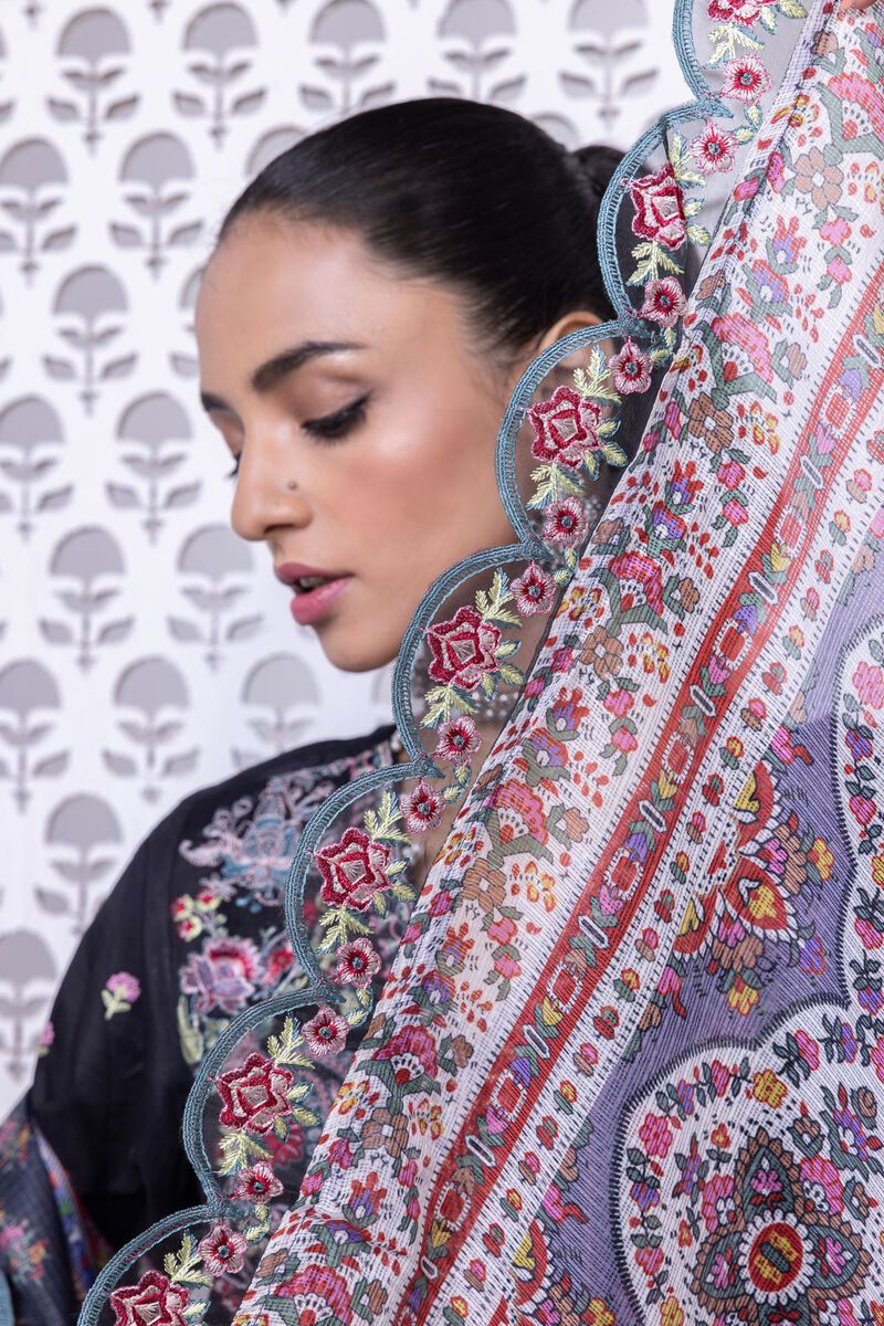 Embroidered | Polyester Net | Dupatta | null