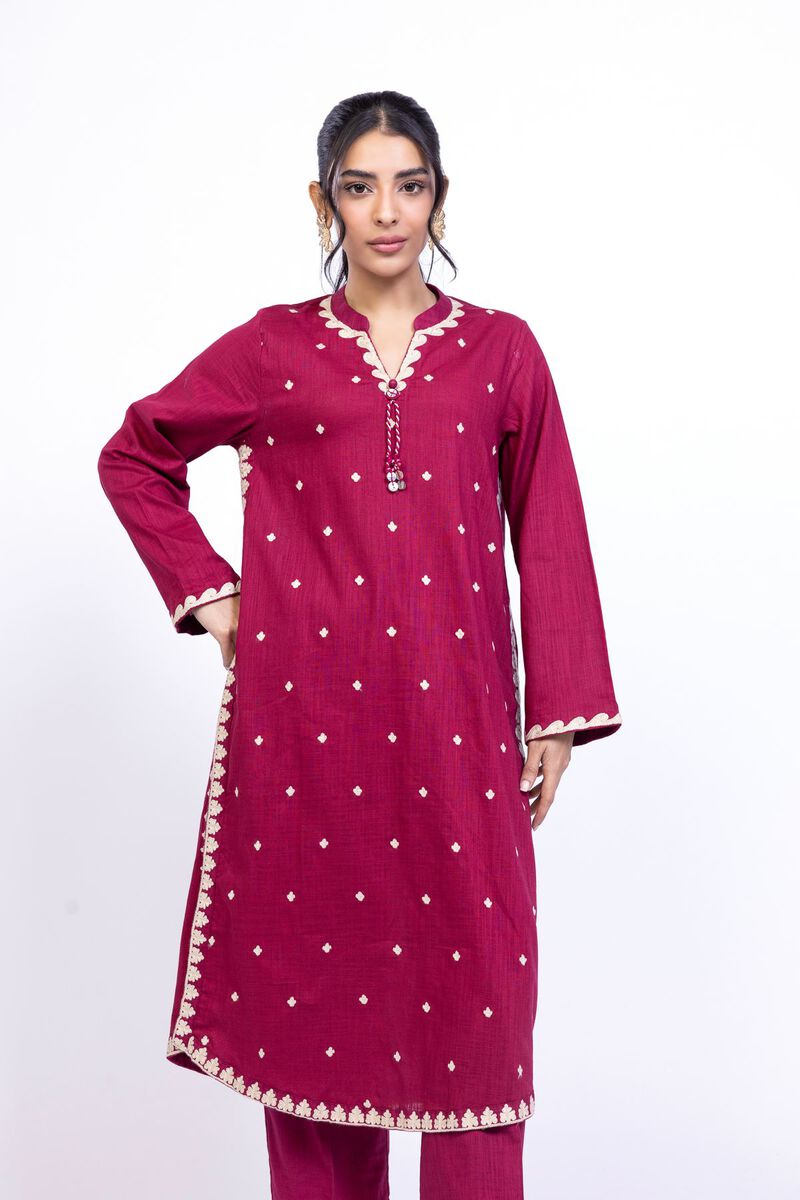 Embroidered | Heavy Textured Cotton | Kurta | USD 35.00