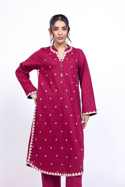 Embroidered | Heavy Textured Cotton | Kurta | USD 35.00