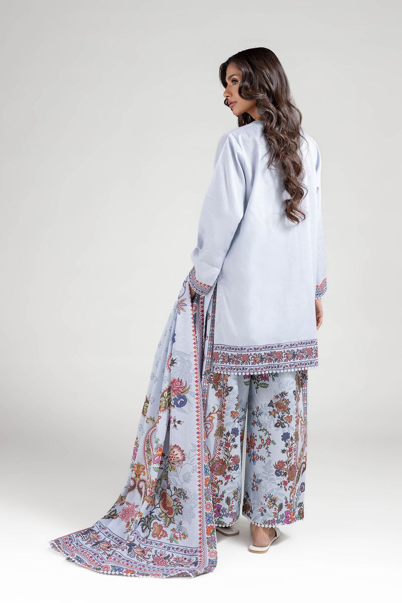 Printed | Karandi | Tailored 3 Piece | null