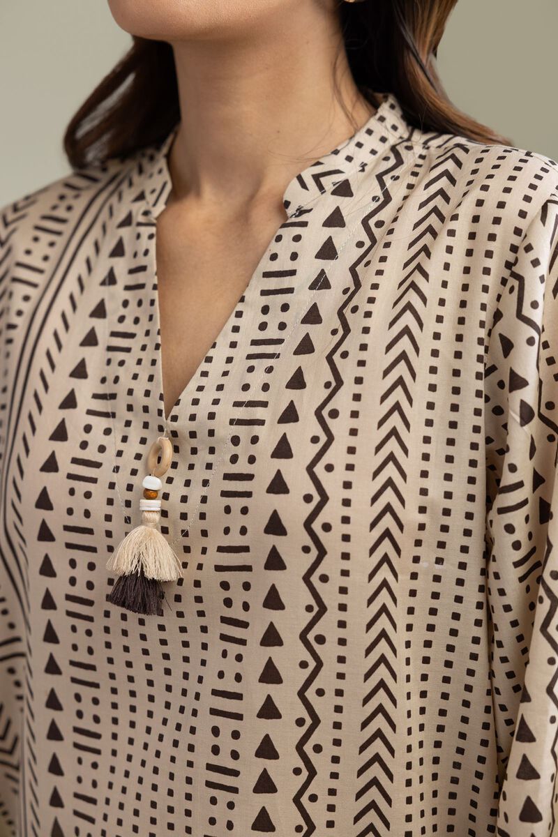 Printed | Cambric | Cambric Tailored 1-Piece | USD 30.00