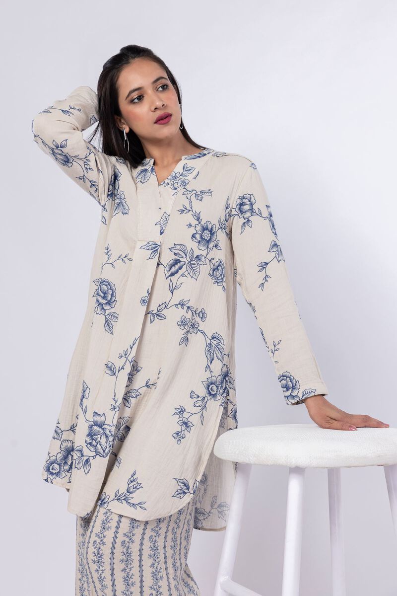 Printed | Cheese Cloth | Kurta | USD 12.00