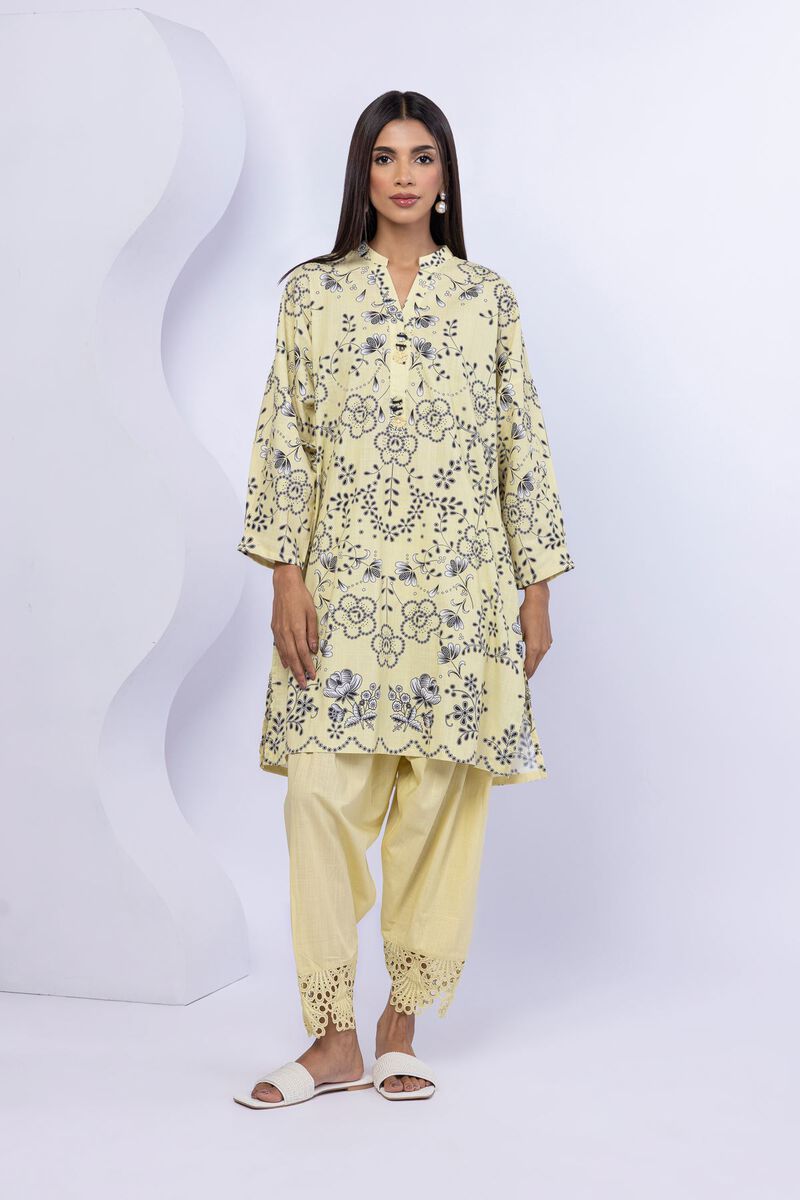 Printed | Crosshatch Poplin | Kurta | USD 12.50