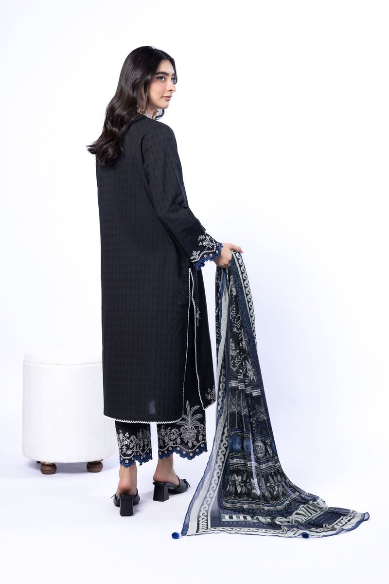 Embroidered | Cotton Dobby | Tailored 3 Piece | USD 75.00