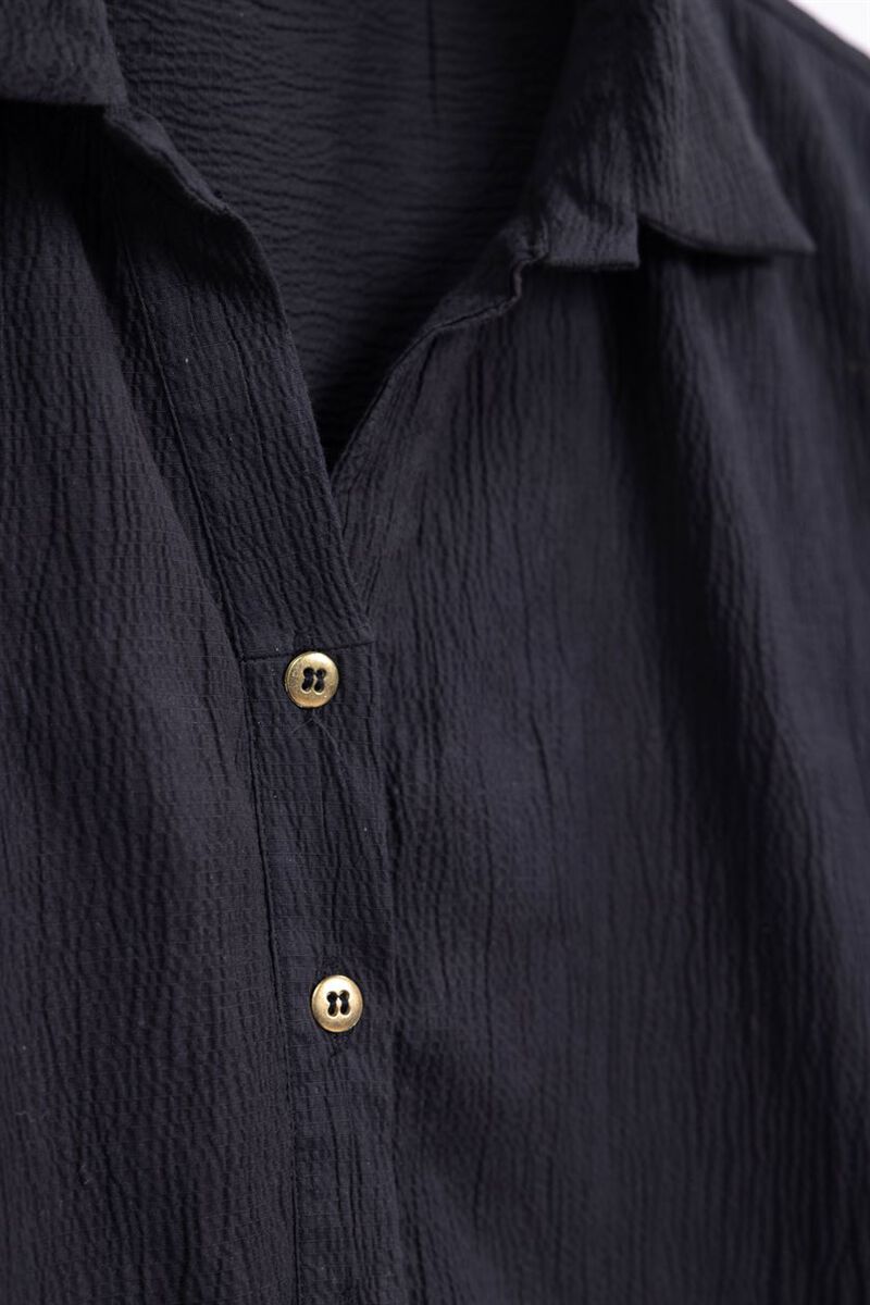 Dyed | Ripple Crinkle | Shirt | null