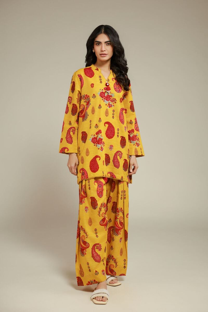 Printed | Textured Cotton | Shalwar | USD 22.00