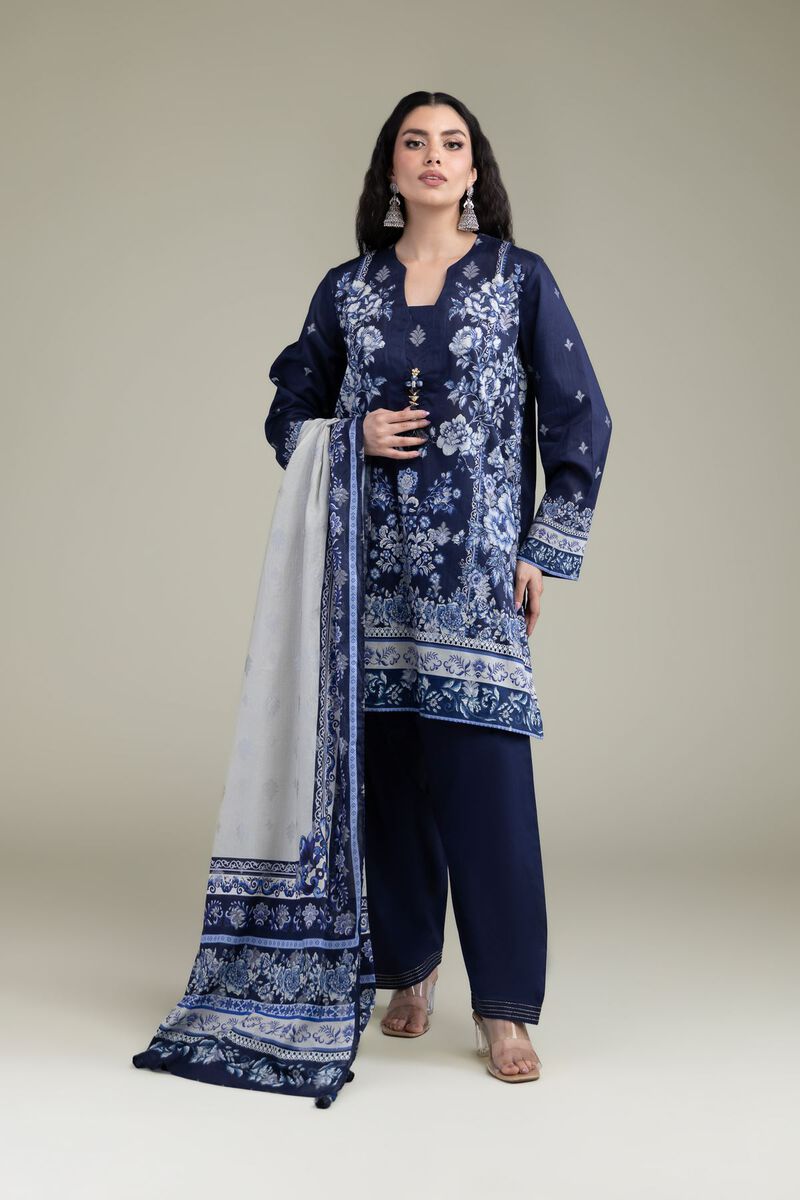 Printed | Jacquard | Tailored 3 Piece | USD 70.00