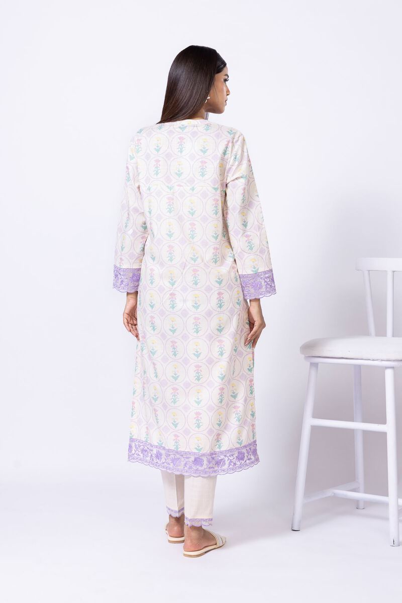 Embroidered | Crosshatch Poplin | Kurta | USD 35.00