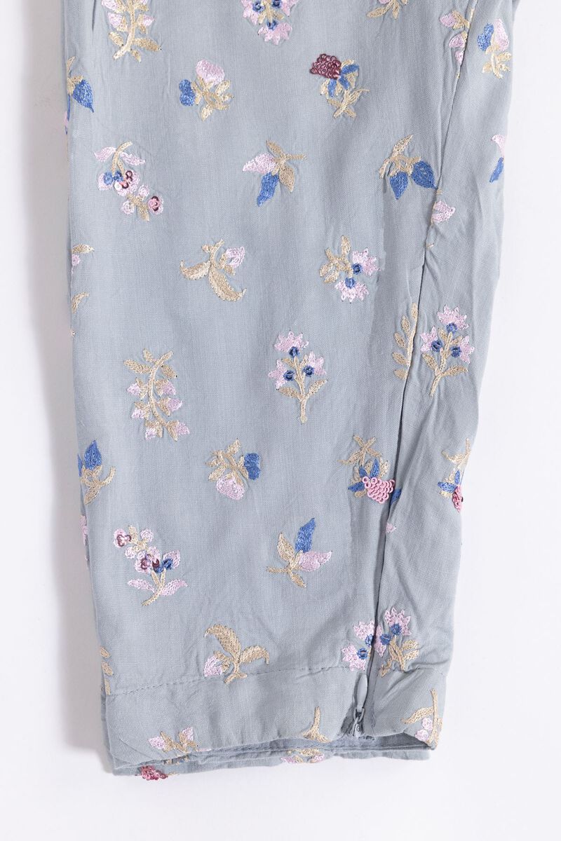 Embroidered | Crosshatch Raw Silk | Shalwar | USD 13.50