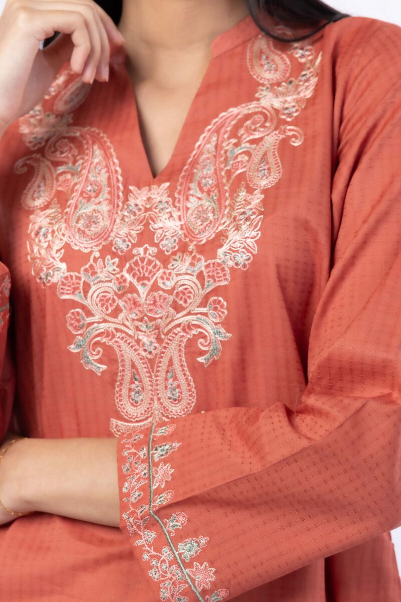 Embroidered | Cotton Dobby | Kurta | USD 10.50