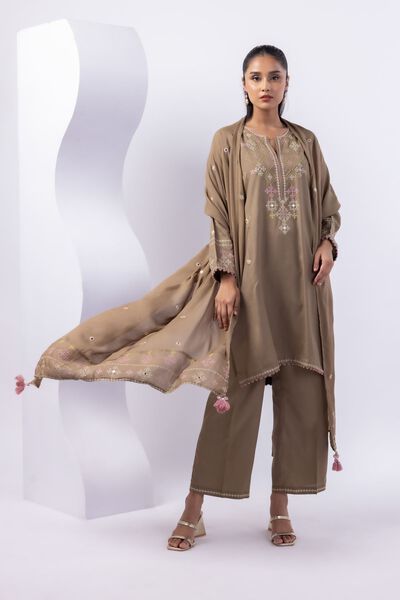 Dyed | Light Thai Silk | Dupatta | USD 30.00