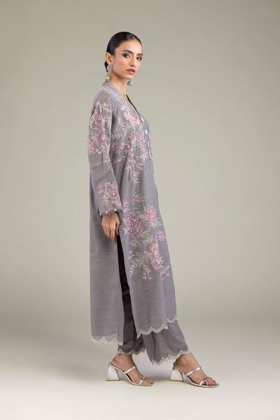 Embroidered | Raw Silk | Raw Silk Pants | USD 35.00