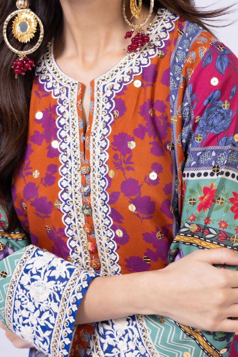 Embroidered | Viscose Oak Silk | Kurta | USD 24.00