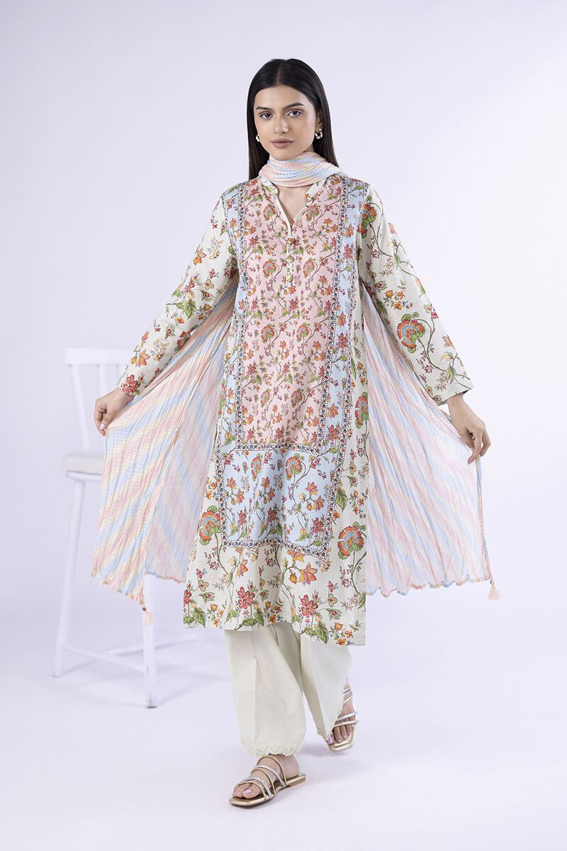 Printed | Voile | Dupatta | USD 10.00