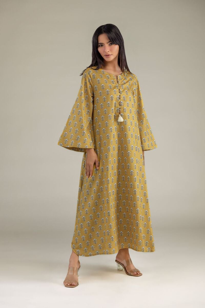 Printed | Cambric | Floral Flared Kurta | USD 35.00