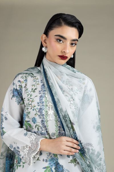 Printed | Chiffon | Dupatta | USD 18.00