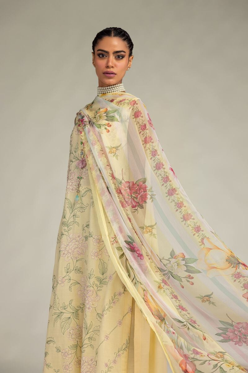 Embroidered | Mesuri | Floral Mesuri Dupatta | USD 30.00
