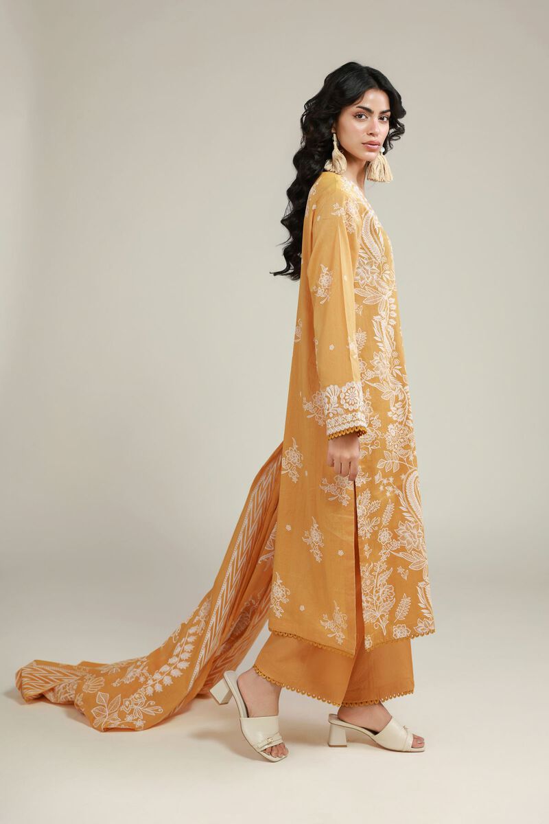 Printed | Lawn | Floral 3-Piece Suit | USD 70.00