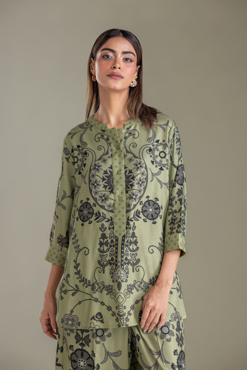 Printed | Viscose Crepe | Floral Crepe Blouse | USD 40.00