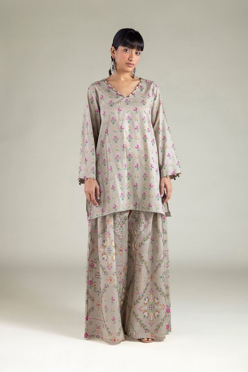 Printed | Cambric | Cambric 2-Piece Tailored | USD 40.00