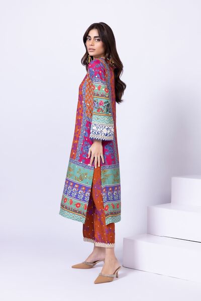 Embroidered | Viscose Oak Silk | Pants | USD 9.00