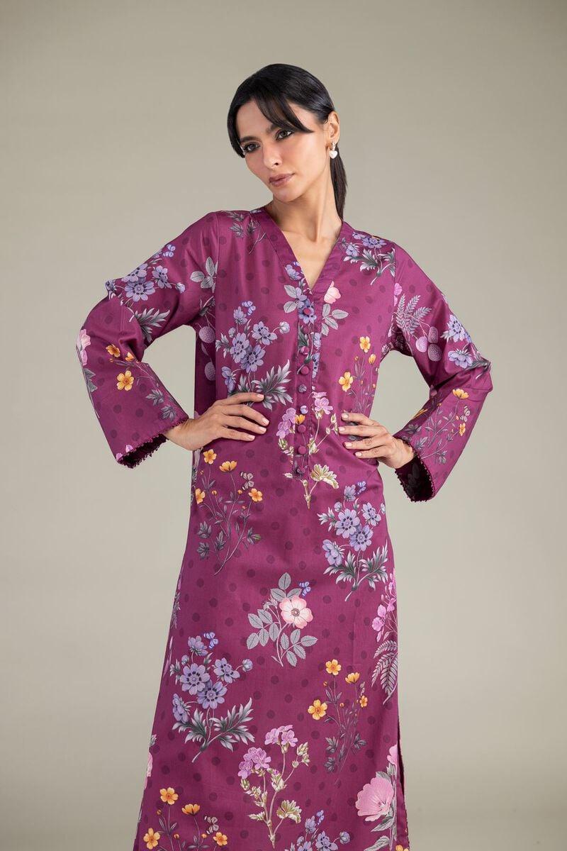Printed | Cambric | Floral Cambric Kurta | USD 35.00