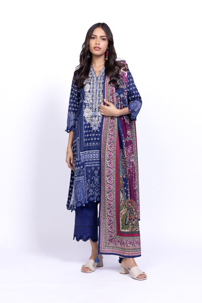 Dyed | Khaddar | Pants | USD 8.10