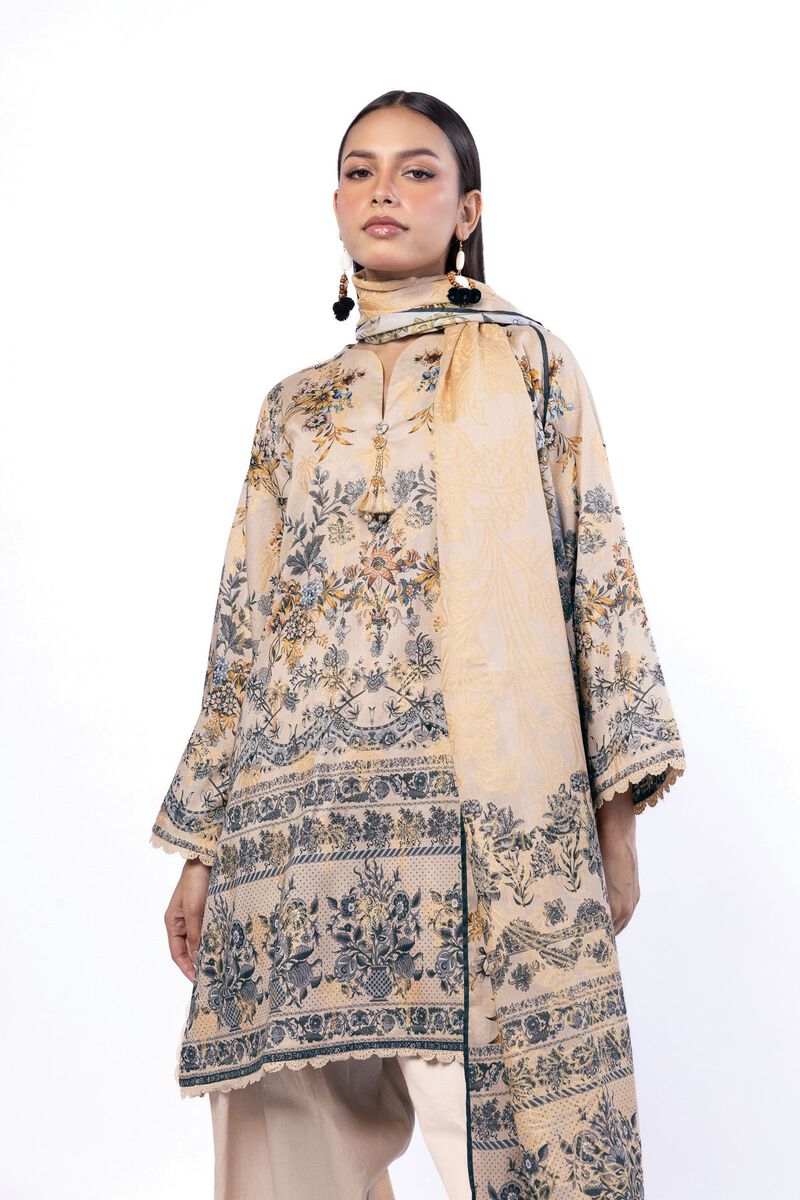 Printed | Jacquard | Tailored 3 Piece | USD 70.00