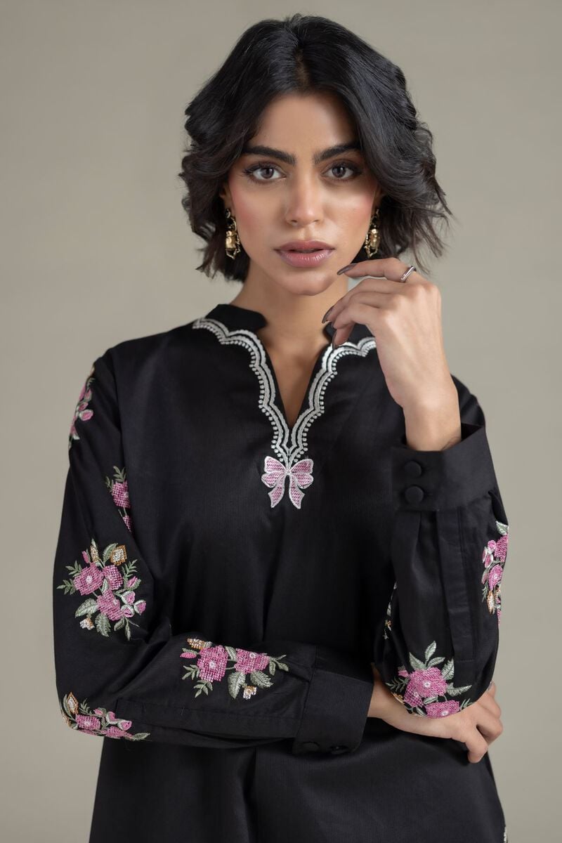 Embroidered | Textured Cotton | Kurta | USD 40.00