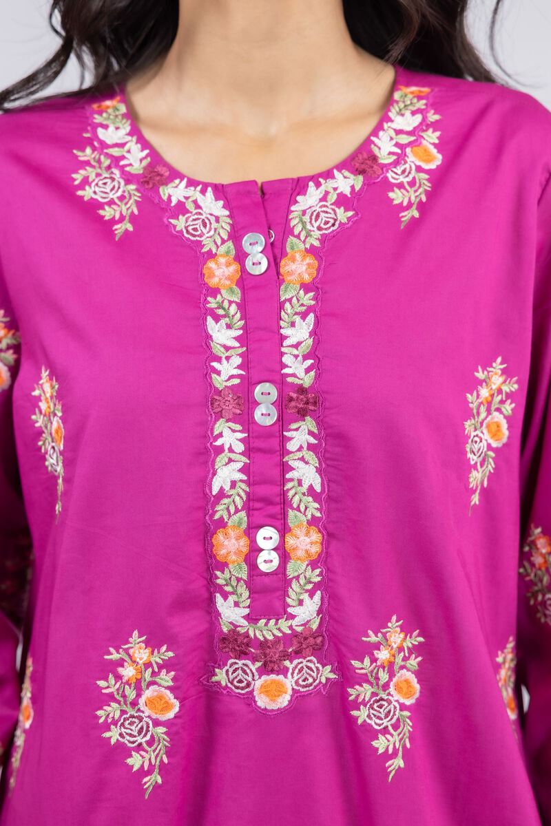 Embroidered | Cambric | Kurta | null