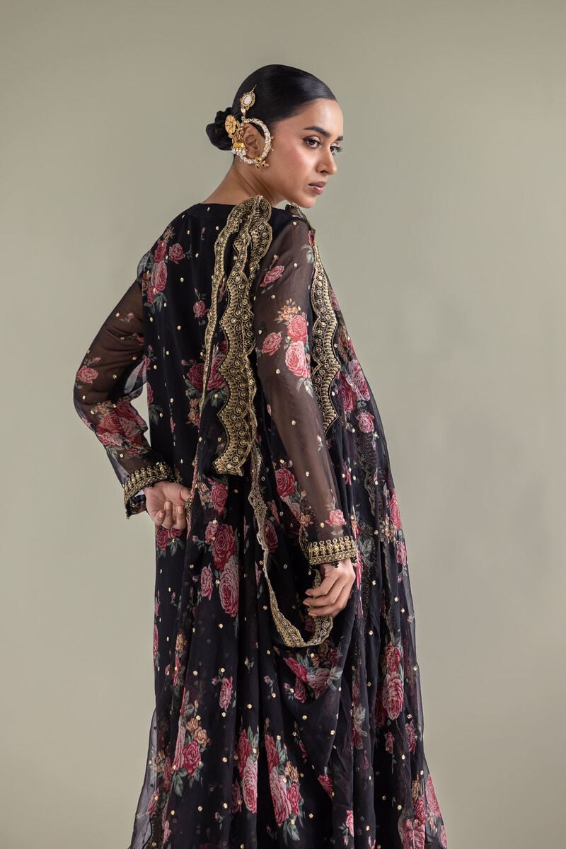 Embroidered | Chiffon | Floral 3-Piece Set | USD 180.00