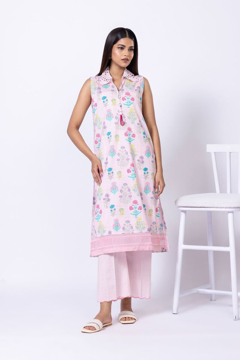 Embroidered | Crosshatch Poplin | Kurta | USD 7.50