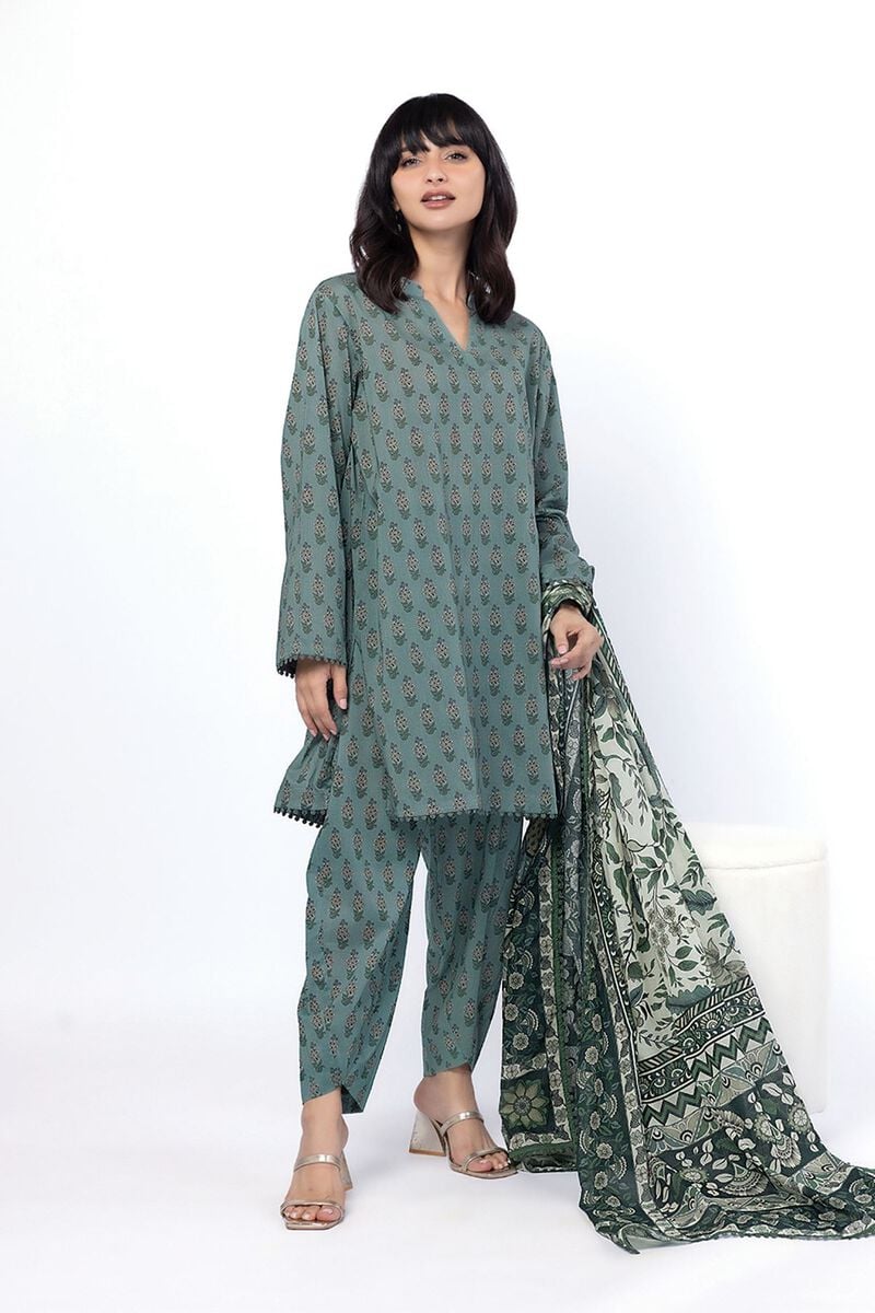 Printed | Lawn | Tailored 3 Piece | USD 22.50