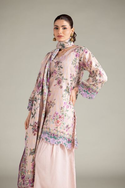 Embroidered | Jacquard | Jacquard 3-Piece Tailored | USD 75.00