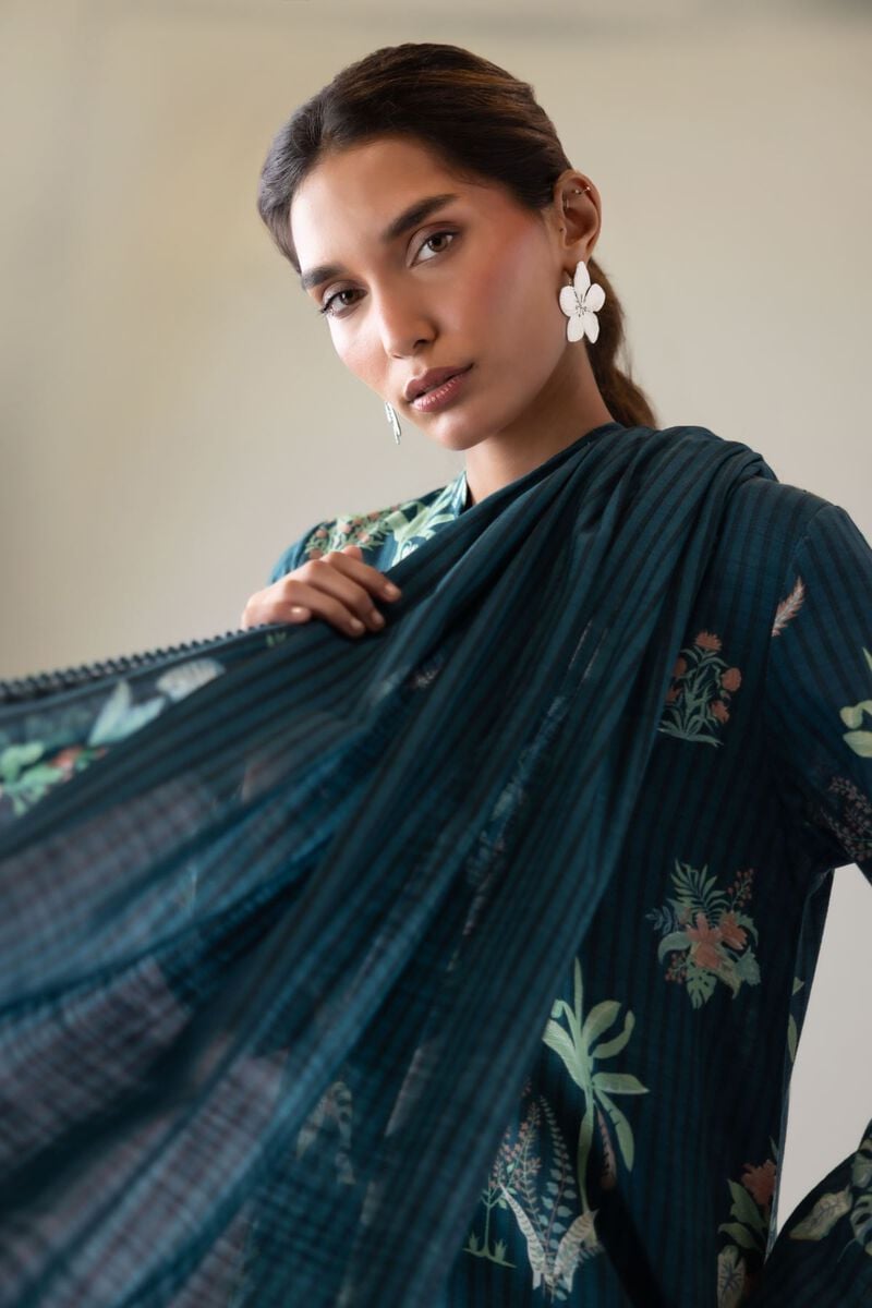 Printed | Textured Cotton | Dupatta | USD 15.00