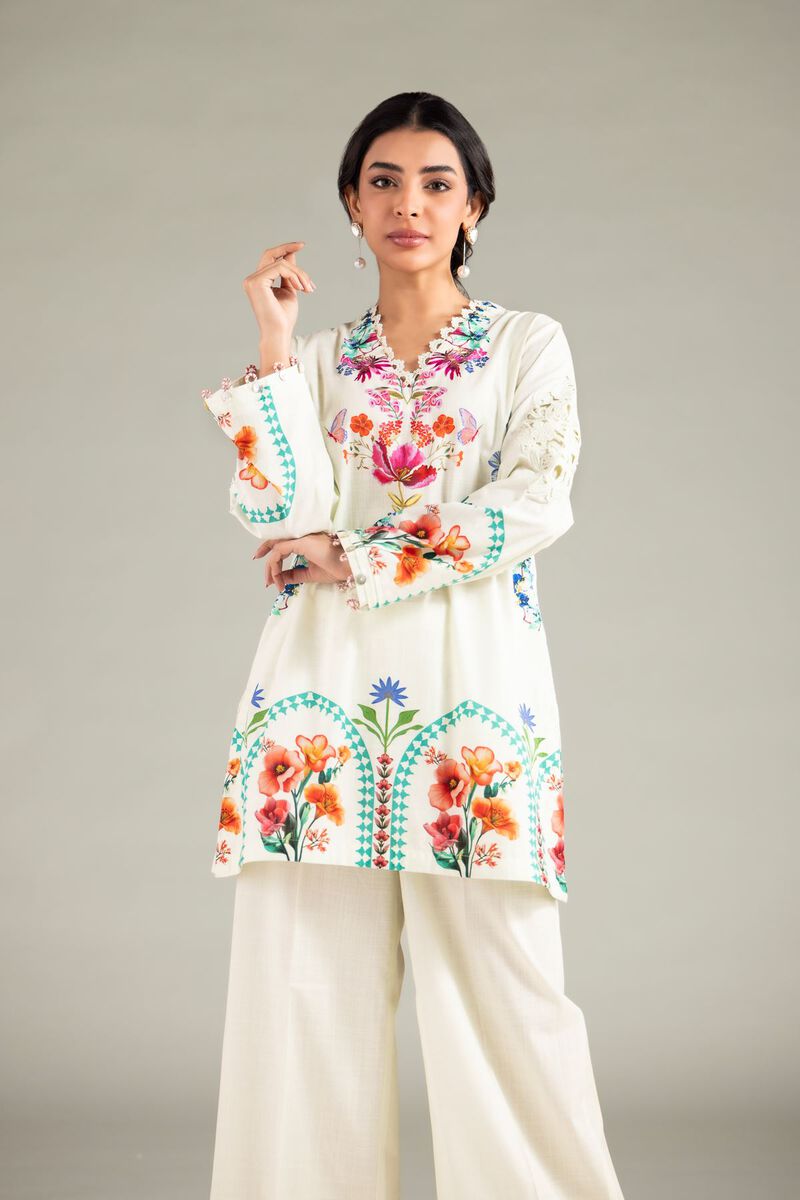 Embroidered | Textured Cotton | Kurta | USD 35.00