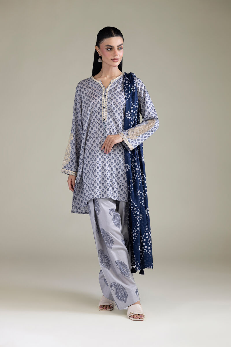 Embroidered | Cambric | Tailored 3 Piece | USD 70.00
