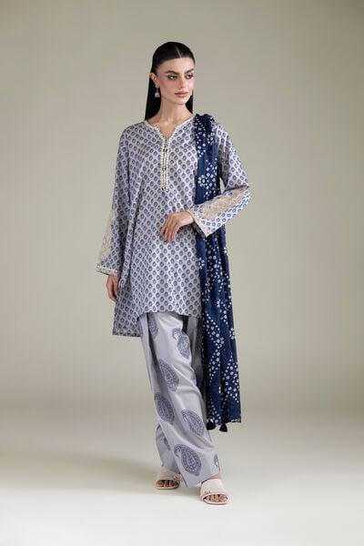 Embroidered | Cambric | Tailored 3 Piece | USD 70.00