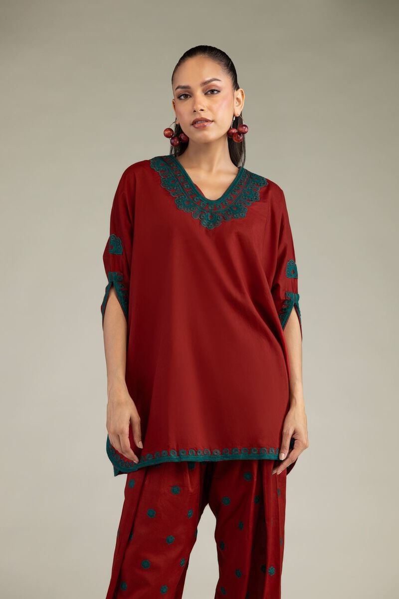 Embroidered | Cambric | Solid Cambric Kurta | USD 40.00