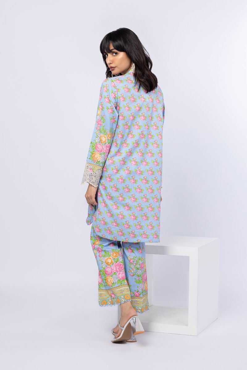 Embroidered | Crosshatch Raw Silk | Kurta | USD 40.00
