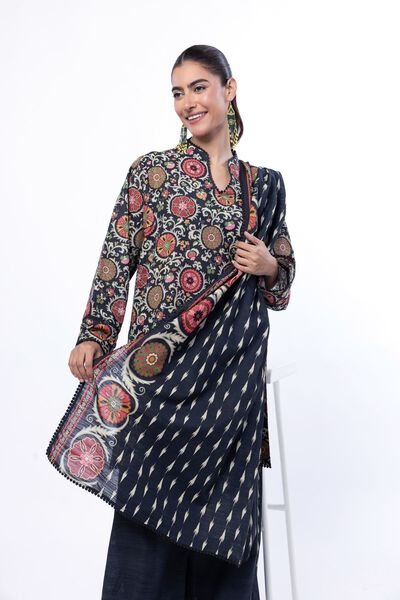 Printed | Light Khaddar | Tailored 3 Piece | USD 22.50