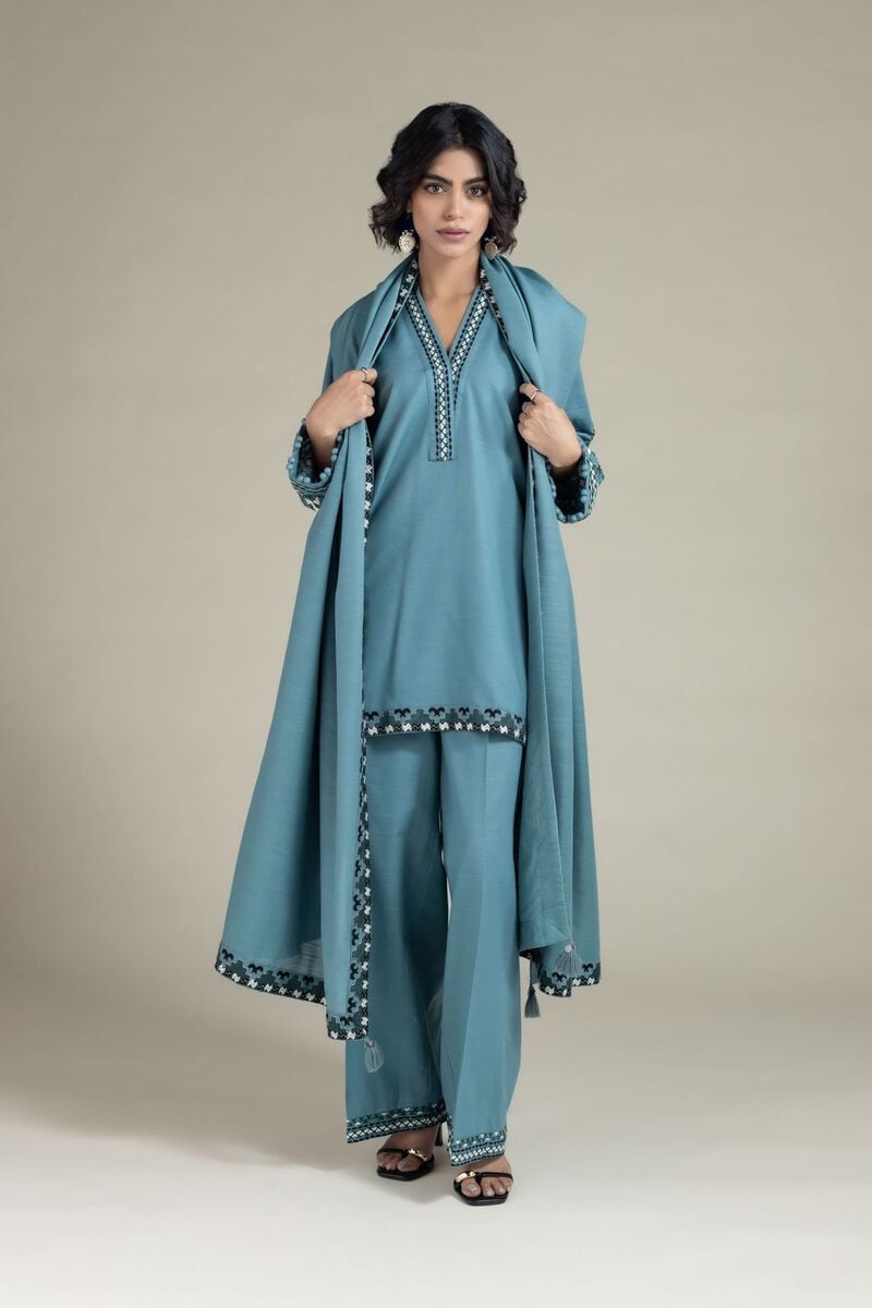 Embroidered | Textured Cotton | Dupatta | USD 20.00